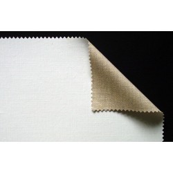 Toile en lin à grain extra-fin enduction uiverselle 316g/m²