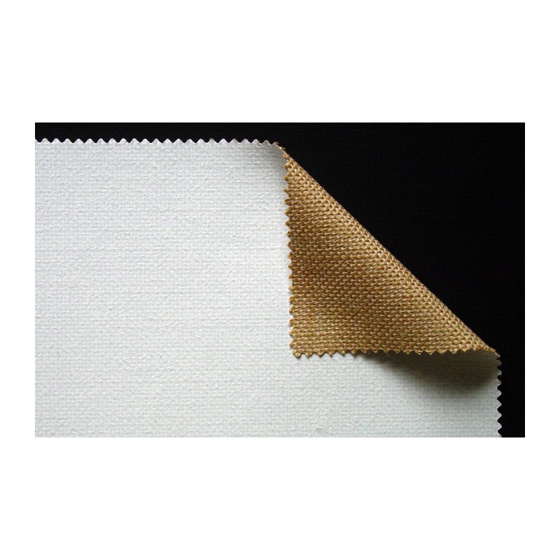 Toile de jute à grain épais enduction universelle 585 g/m²