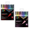 Set de 8 marqueurs assortis Posca PC-3M