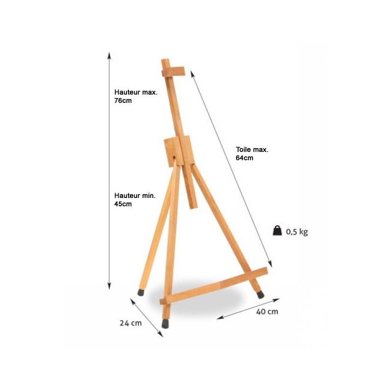 Chevalet de table pliable Monte Rosa