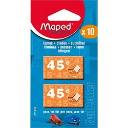 Lames 45° pour outil de coupe Matcutter 