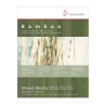 Bloc mix-média Bambou 265g/m², 25 fls collées