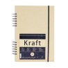Carnets de croquis Kraft 120g/m², 80 fls spiralées