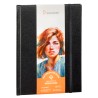 Livre aquarelle 100% coton Watercolor Book 250g/m² bord frangé, 30 fls reliées