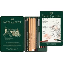 Boîte métal Pitt Monochrome x12 pcs
