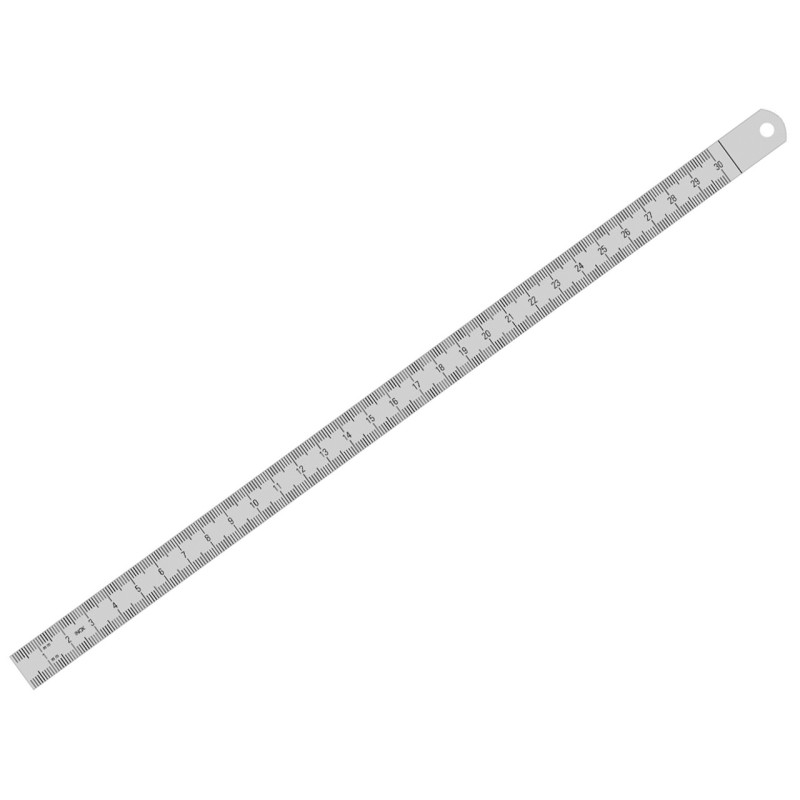 Réglet gradué en acier flexible, largeur 13 - 24 mm