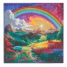 Kit tableau à diamanter Crytal Art 30x30cm - Arc-en-ciel