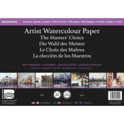 Papier aquarelle BaoHong Masters 300 g/m² en feuille 56x76 cm