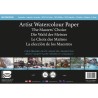 Papier aquarelle BaoHong Masters 300g/m² en feuille 38x56 cm