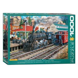 Puzzle 1000 pièces - La vieille gare, de Ken Zylla