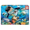 Puzzle Junior 100 pièces - Selfie sous l'eau