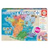 Puzzle Junior 150 pièces - Départements et régions de la France