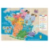 Puzzle Junior 150 pièces - Départements et régions de la France
