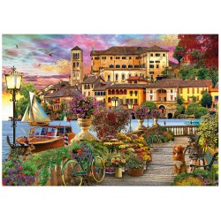 Puzzle 1500 pièces - Promenade italienne