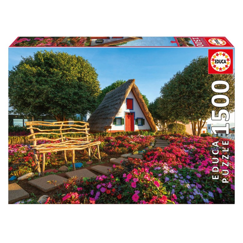 Puzzle 1500 pièces - Santana, Madère