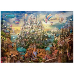 Puzzle 2000 pièces - Ville de rêve