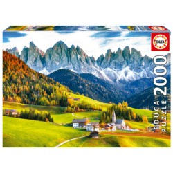 Puzzle 2000 pièces - Automne dans les Dolomites