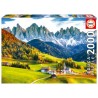 Puzzle 2000 pièces - Automne dans les Dolomites