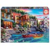 Puzzle 3000 pièces - Coucher de soleil à Côme