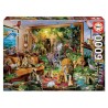 Puzzle 6000 pièces - En entrant dans la chambre