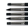 Set de 5 Colour Shaper durs à pointes noires assorties