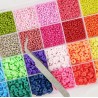 Set DIY perles assorties et fil élastique - Tropical Mix 