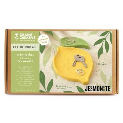 Kit DIY moulage - Vide-poches citron en Jesmonite