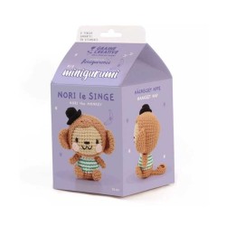 Kit crochet Minigurumi - Nori le singe