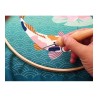 Kit Punch Needle - Carpe Koï ø25cm