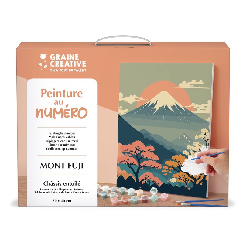Peinture par numéro 30x40cm - Mont Fuji