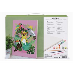 Peinture par numéro 20x30cm - Tropical