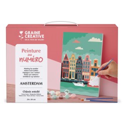 Peinture par numéro 20x30cm - Amsterdam