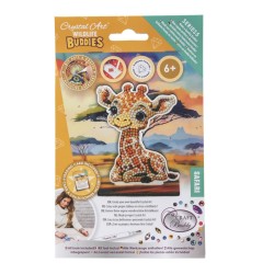 Kit figurine à diamanter Crystal Art - Collection safari, Girafe