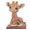 Kit figurine à diamanter Crystal Art - Collection safari, Girafe