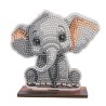 Kit figurine à diamanter Crystal Art - Collection safari, Eléphant
