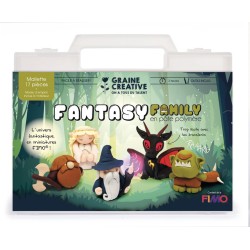 Mallette créative FIMO - Fantasy Family en pâte polymère
