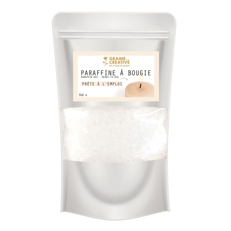 Cire de paraffine prête à l'emploi, sachet de 500g