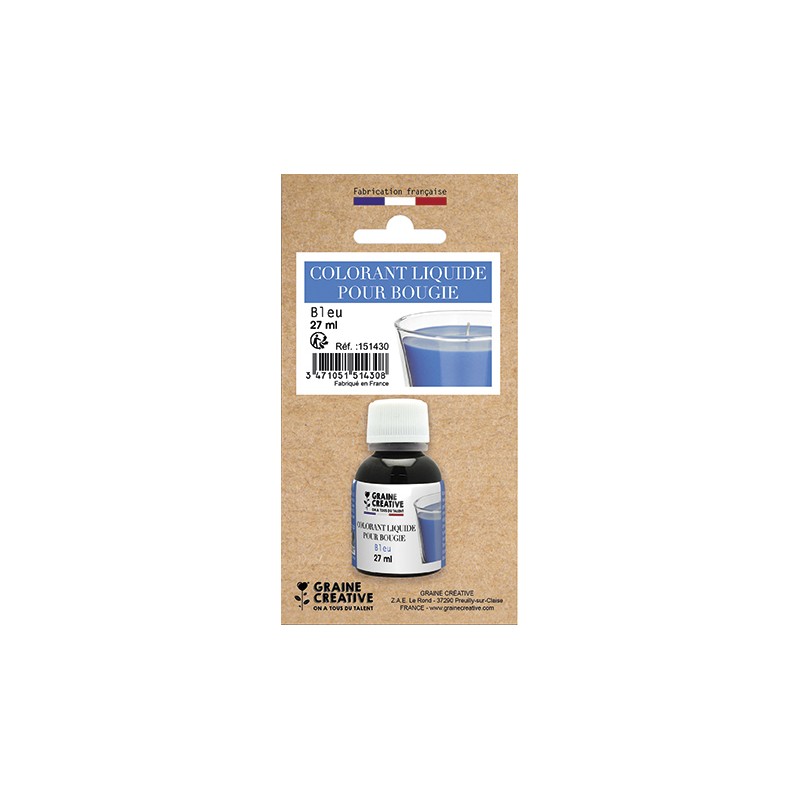 Colorant liquide pour bougie Skin - flacon de 27ml