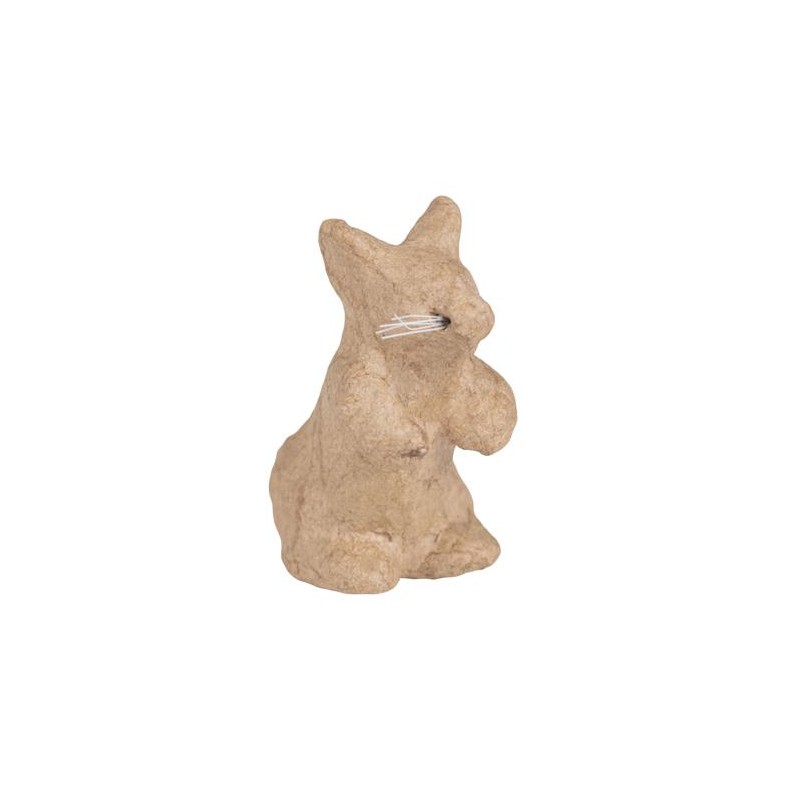 Souris en papier maché - 6 cm