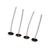 Mèches à bougie sur pied hauteur 7cm x50pcs