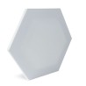 Châssis entoilé hexagonal en coton moyen
