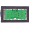 Carnet de voyage spiralé Arches grain fin 300 g/m², 15 fls 15x23 cm