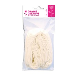 Echeveau de mèche coton pour bougie de 50m pour la création bougie
