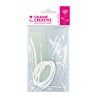 Mèche de bougie d'extérieur ø6mm x 1m + cale mèche