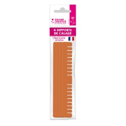 Lot de 4 supports de calage pour moule latex