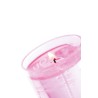Gel bougie cristal transparent, pot 800gr + 8 mèches
