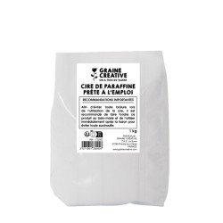 Cire de paraffine prête à l'emploi, sachet de 1kg