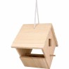 Nichoir en bois à suspendre - 22.5x22.5x16 cm