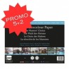 Papier aquarelle BaoHong Masters 300 g/m², 5 fls +2 fls offertes 56x76 cm