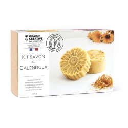 Kit DIY Savons - Savon à l'amande et au Calendula